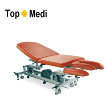 Topmedi Hospital Furniture Height-Adjustable Examining Couch with Five Pillows